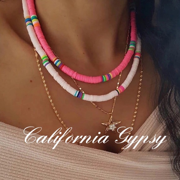 Boho Beach Necklace - Picture 2 of 3